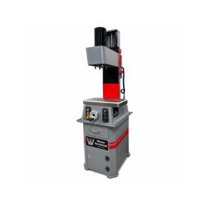 Angle view of a Winona Van Norman CBMX Small Engine Boring Machine designed for accurately machining motorcycle and small-engine cylinders.