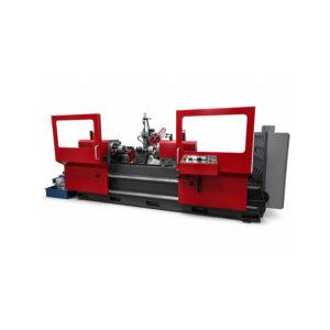 Angle view of a Winona Van Norman Crankshaft Grinder engineered for precision crankshaft reconditioning and journal restoration.