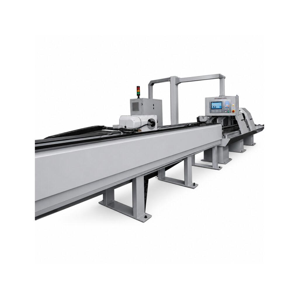 Angle view of a Winona Van Norman Tube Hone designed for precision honing of long cylindrical components, tubes, and deep bores.
