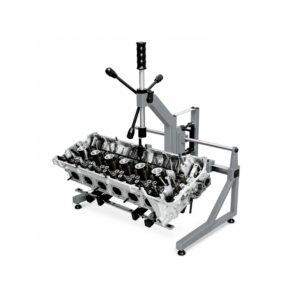 Angle view of the Winona Van Norman DB-1 Disassembly Bench designed for efficient engine component disassembly, inspection, and rebuilding operations.