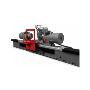 Angle view of a Winona Van Norman Crankshaft Grinder engineered for precision crankshaft reconditioning and journal restoration.