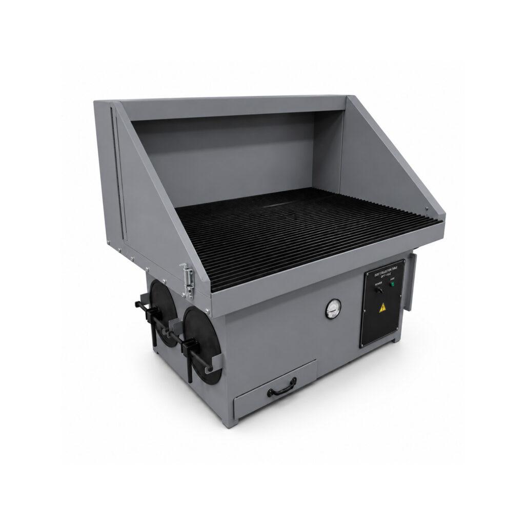 Angle view of a Winona Van Norman Grinding Bench designed for precision grinding and finishing of engine components.