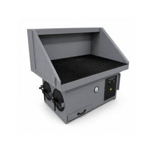 Angle view of a Winona Van Norman Grinding Bench designed for precision grinding and finishing of engine components.