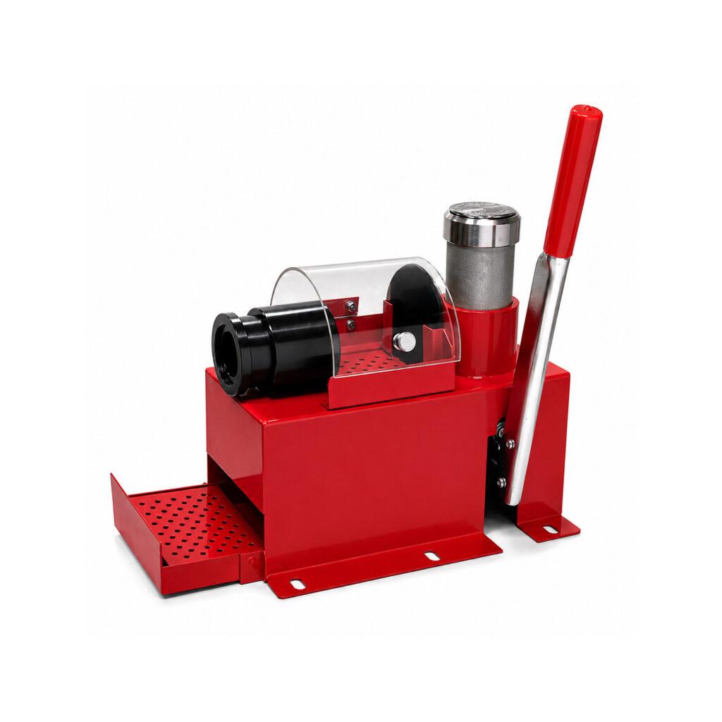 Angle view of a Winona Van Norman Hydraulic Lifter Disassembly Bench designed for efficient disassembly and servicing of hydraulic valve lifters.
