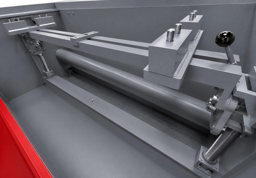 Interior view of the Winona Van Norman LH2X Line Hone showcasing the precision honing drive system, spindle assembly, and internal machine components engineered for accurate line honing.