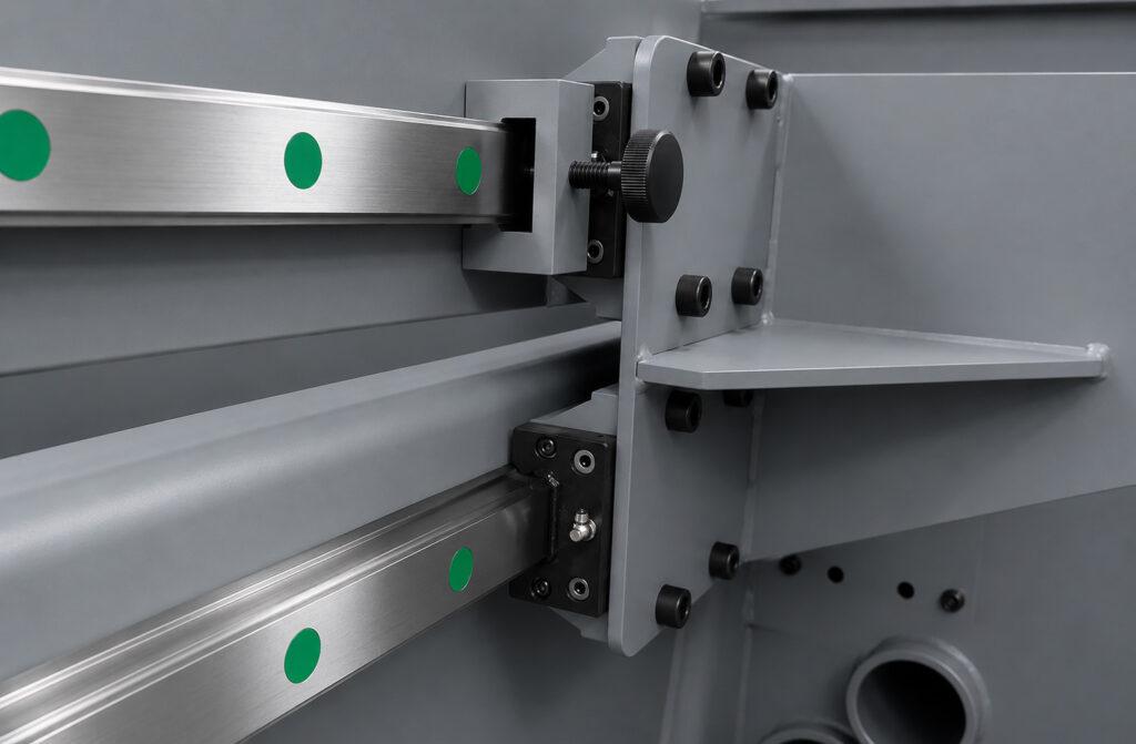 Close-up view of the Winona Van Norman LH2X Line Hone highlighting the precision honing assembly, machine components, and heavy-duty construction for accurate engine line honing.