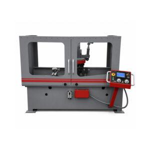 Angle view of a Winona Van Norman Surface Milling Machine featuring a precision milling head, adjustable work table, rigid machine frame, and operator controls for resurfacing engine blocks and cylinder heads.